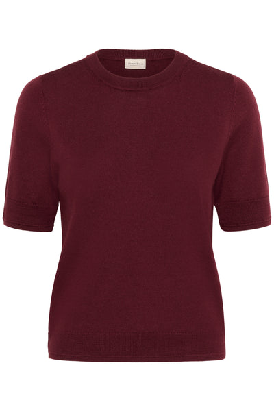 Part Two Natanya Wool Knitwear, Tawny Port