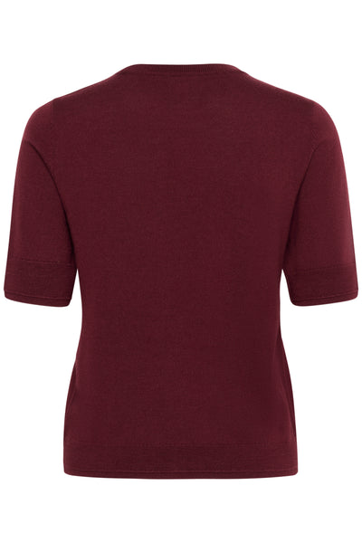 Part Two Natanya Wool Knitwear, Tawny Port