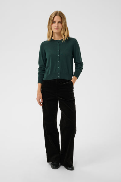 Part Two Noelani Wool Cardigan, Green Gables