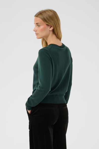 Part Two Noelani Wool Cardigan, Green Gables