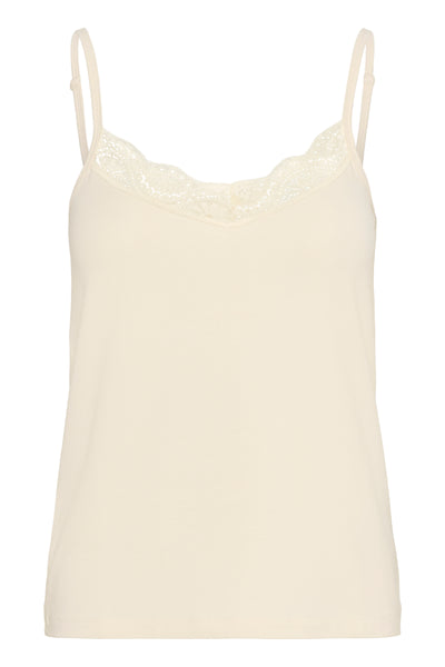 Part Two Nataliene Vest Top, Whtiecap Grey