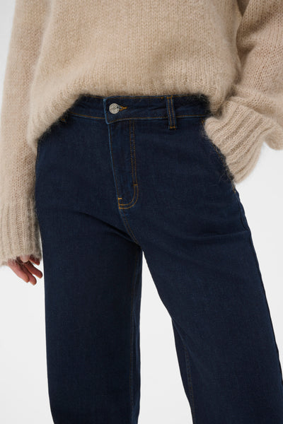 Part Two Barba Jeans, Dark Blue Rinse Denim