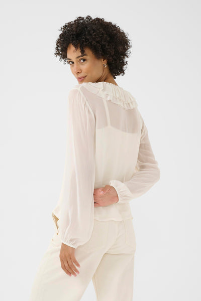 Part Two Sanaz Blouse, Eggnog