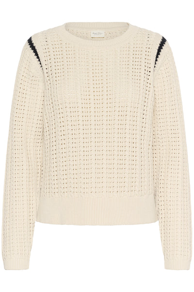 Part Two Selenia Knitwear, Whitecap Grey/ Dark