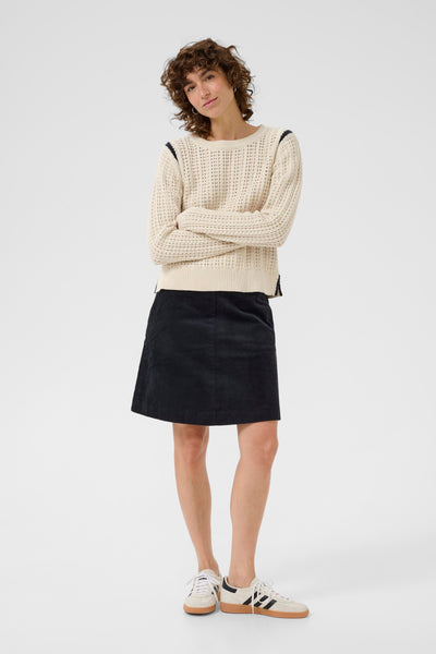 Part Two Selenia Knitwear, Whitecap Grey/ Dark