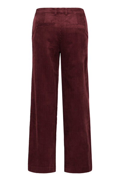 Part Two Clarissi Corduroy Trousers, Tawny Port