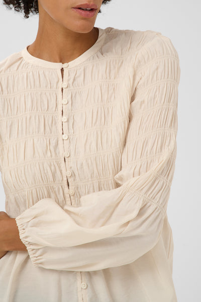 Part Two Siffe Blouse, Whitecap Grey