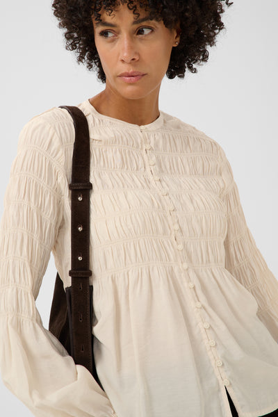 Part Two Siffe Blouse, Whitecap Grey