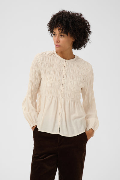 Part Two Siffe Blouse, Whitecap Grey