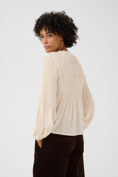 Part Two Siffe Blouse, Whitecap Grey