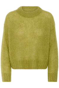 Part Two Sille Pullover, Olive Green