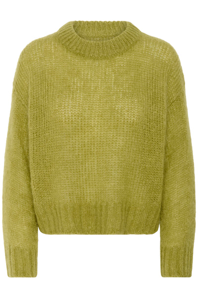 Part Two Sille Pullover, Olive Green