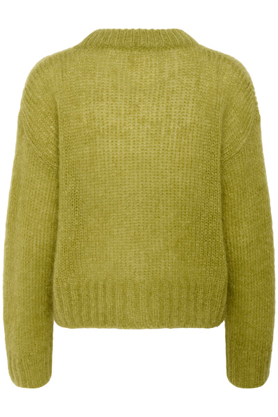 Part Two Sille Pullover, Olive Green