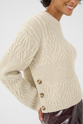 Part Two Sindy Pullover, Oak Melange