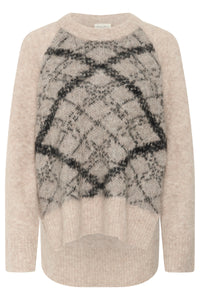 Part Two Sahana Knitwear, Atmosphere Beige Melange