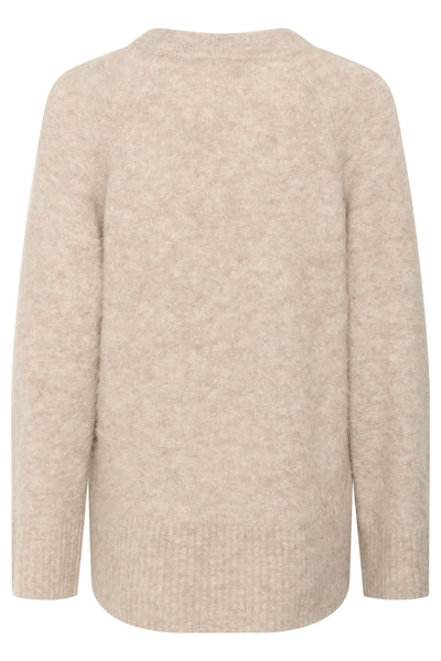 Part Two Sahana Knitwear, Atmosphere Beige Melange