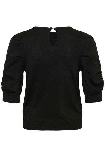 Part Two Varaia Knitwear, Black Lurex