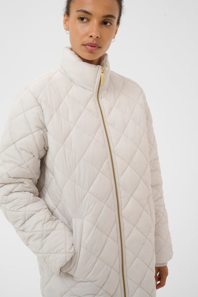 Part Two Olilian Coat, Wind Chime White