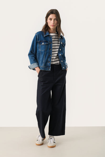 Part Two Tinley Trousers, Dark Navy