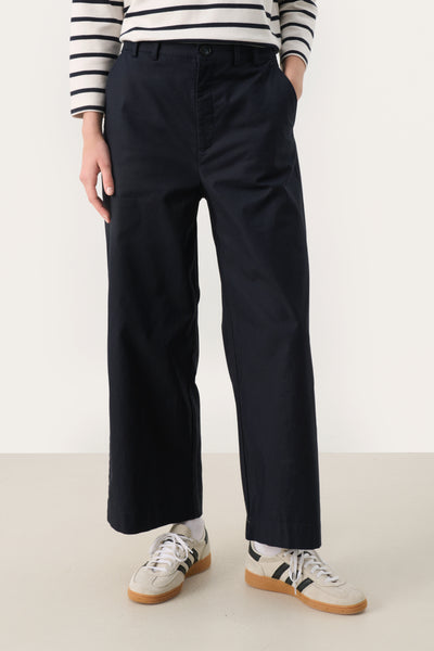 Part Two Tinley Trousers, Dark Navy