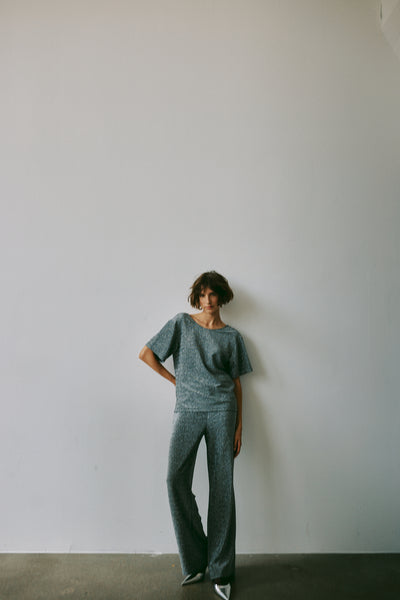 Part Two Vibekke Trousers, Black Shimmer