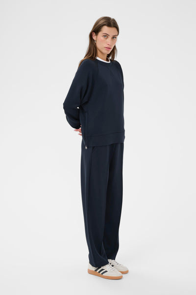 Part Two Zena Trousers, Dark Navy