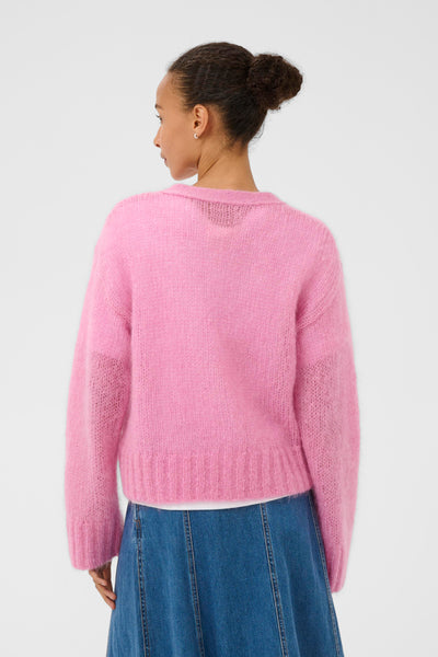 Part Two Zendaya Cardigan, Orchid Smoke