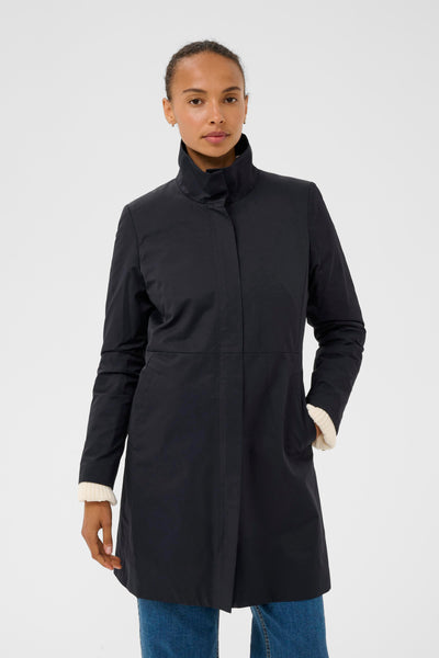 Part Two Carvin Coat, Dark Navy