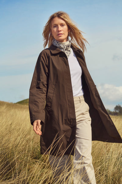 Part Two Ettie Coat, Chocolate Brown