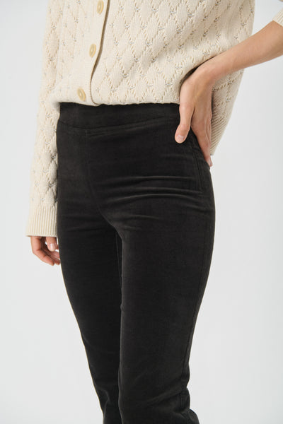 Part Two Nikelan Trouser, Black Velvet