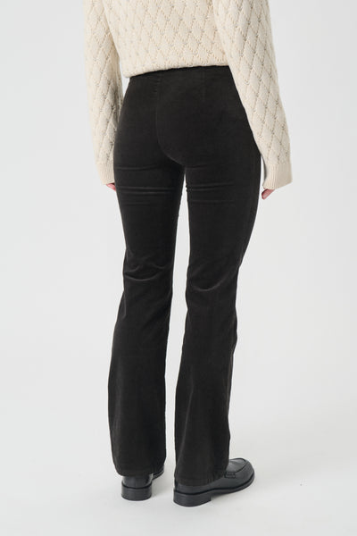 Part Two Nikelan Trouser, Black Velvet