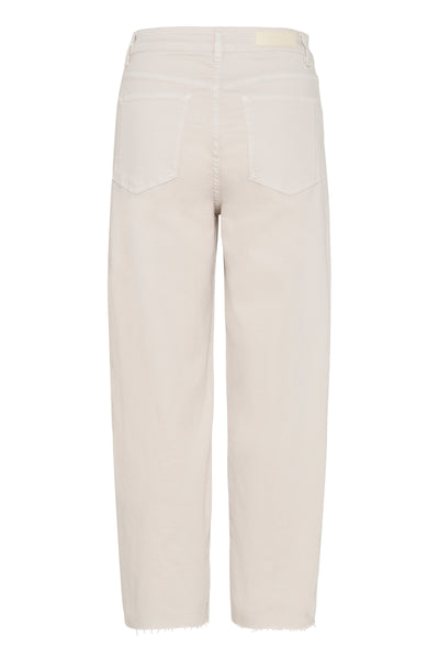 Part Two Adelena Jeans, Wind Chime Cream - Flax In Bloom