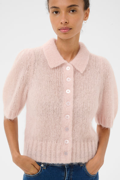 Part Two Vernoni Cardigan, Mauve Chalk