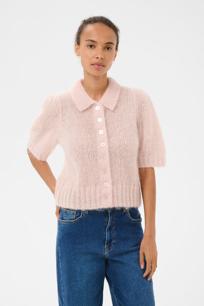 Part Two Vernoni Cardigan, Mauve Chalk