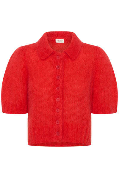 Part Two Vernoni Cardigan, Poppy Red