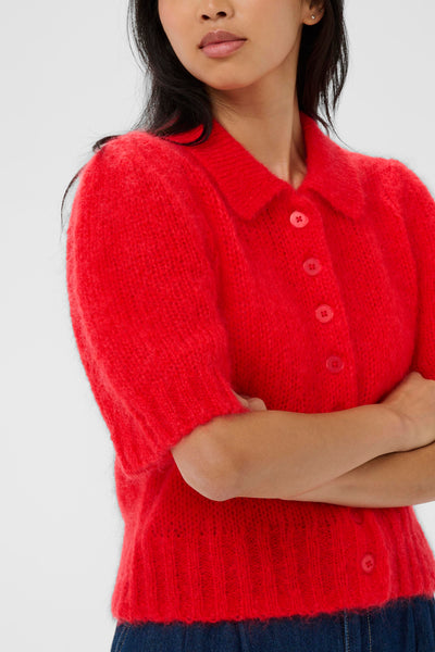 Part Two Vernoni Cardigan, Mauve Chalk