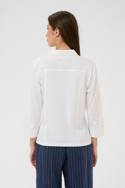 Part Two Anise Cotton Shirt, Bright White