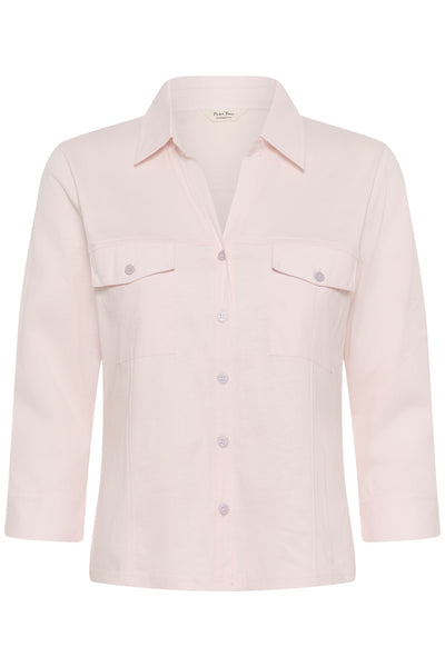 Part Two Anise Cotton Shirt, Mauve Chalk