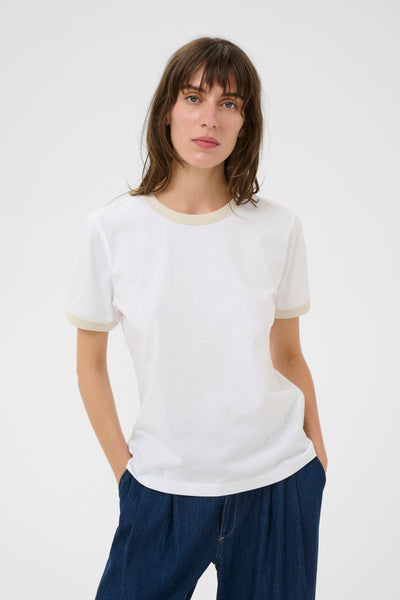 Part Two Angelita T-Shirt, Heather/White