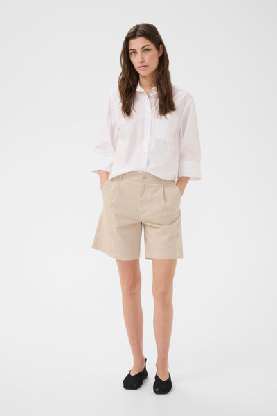 PART TWO Bonni Cotton Shorts, French Oak