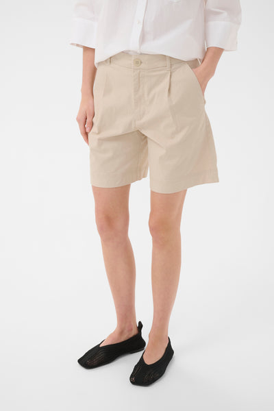 PART TWO Bonni Cotton Shorts, French Oak