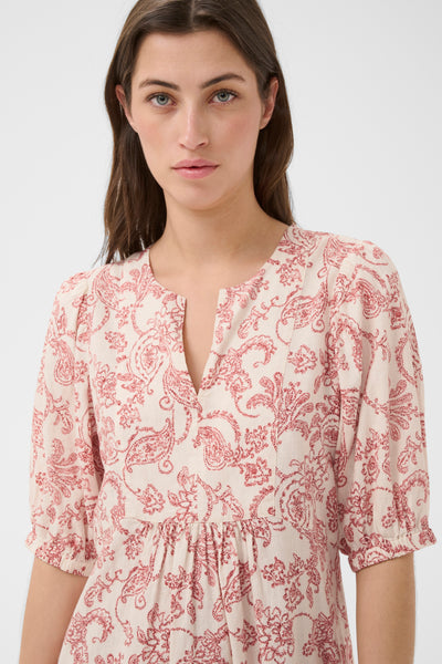 PART TWO Benete Linen Blend Dress, Peach Blossom