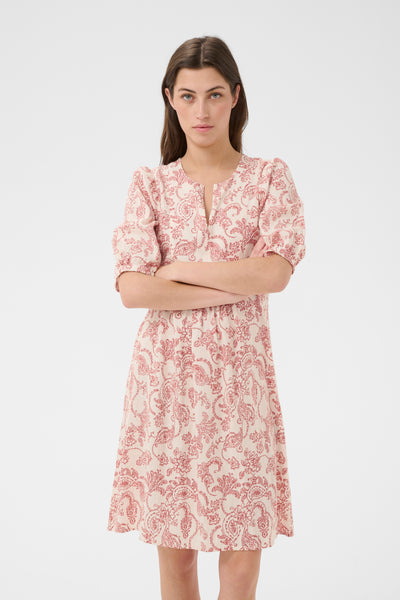 PART TWO Benete Linen Blend Dress, Peach Blossom