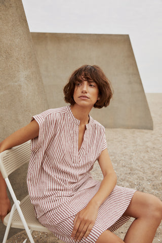knee length dresses for ladies Part Two Amina Linen Dress main image 1