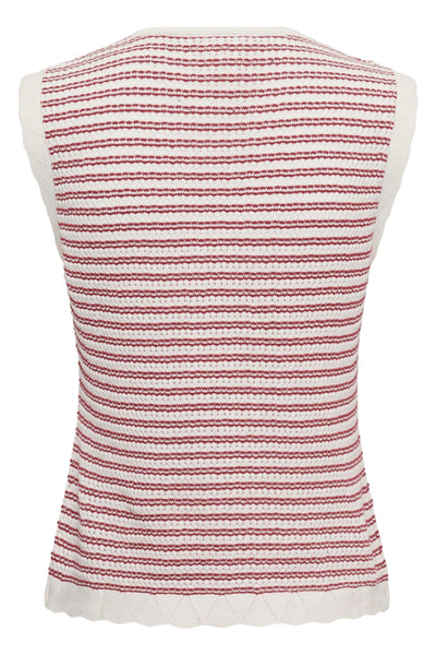Part Two Bolisa Top, Burnt Russet Stripe