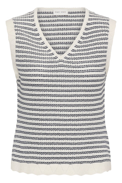 Part Two Bolisa Top, After Midnight Stripe