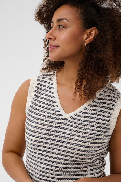 Part Two Bolisa Top, After Midnight Stripe