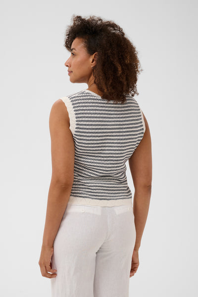 Part Two Bolisa Top, After Midnight Stripe