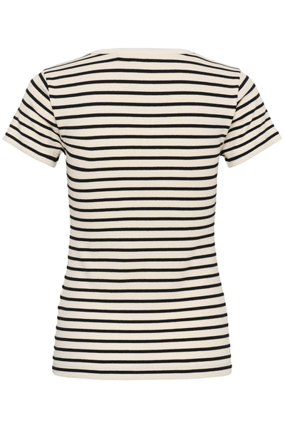 Part Two Rochelle T-Shirt, Black Stripe