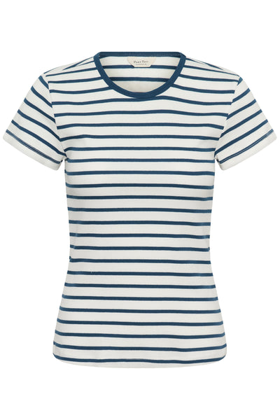Part Two Rochelle T-Shirt, Blue Stripe